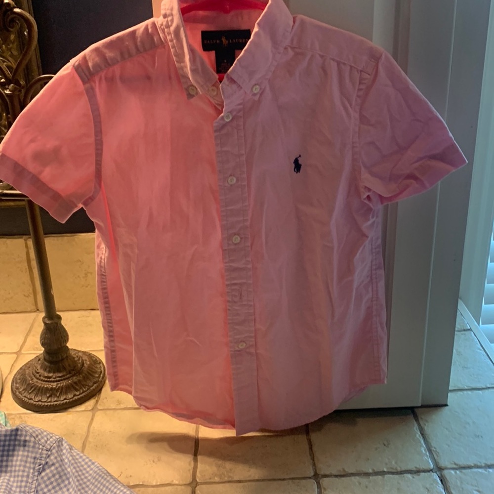 EUC Ralph Lauren button up shirt. Perfect for Easter.